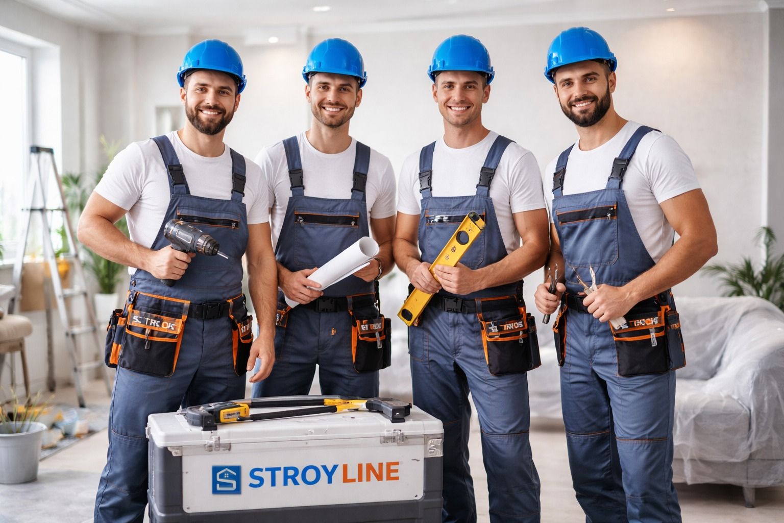 Команда STROYLINE — ремонт и отделка помещений в Минске